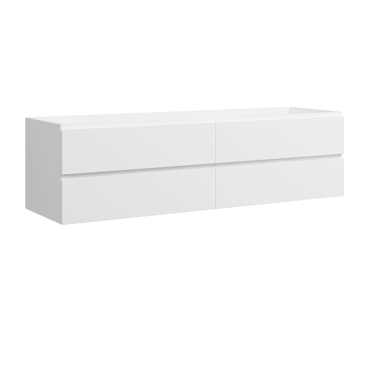 Brockton Wall Mount Double Vanity 72 Inch