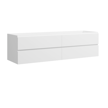 Brockton Wall Mount Double Vanity 72 Inch