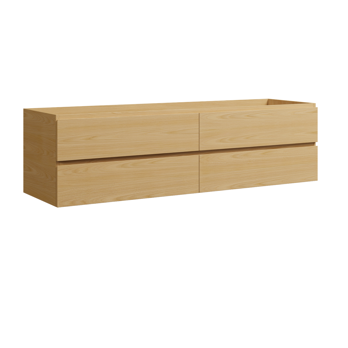 Brockton Wall Mount Double Vanity 72 Inch