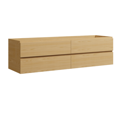Brockton Wall Mount Double Vanity 72 Inch