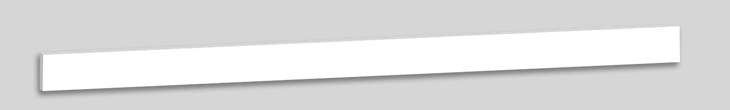 X-Stone Backsplash, 20" x 18" x 3/4", Glossy White