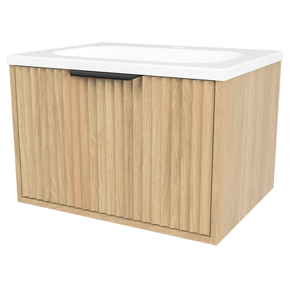 Byron Wall Mount Vanity 24 Inch Prime Oak
