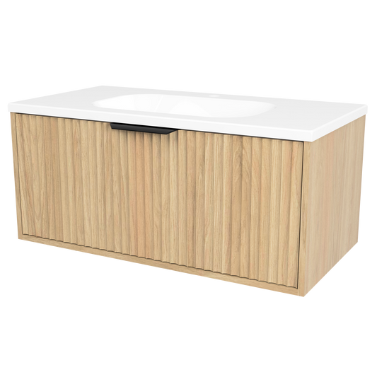 Byron Wall Mount Vanity 36 Inch Prime Oak