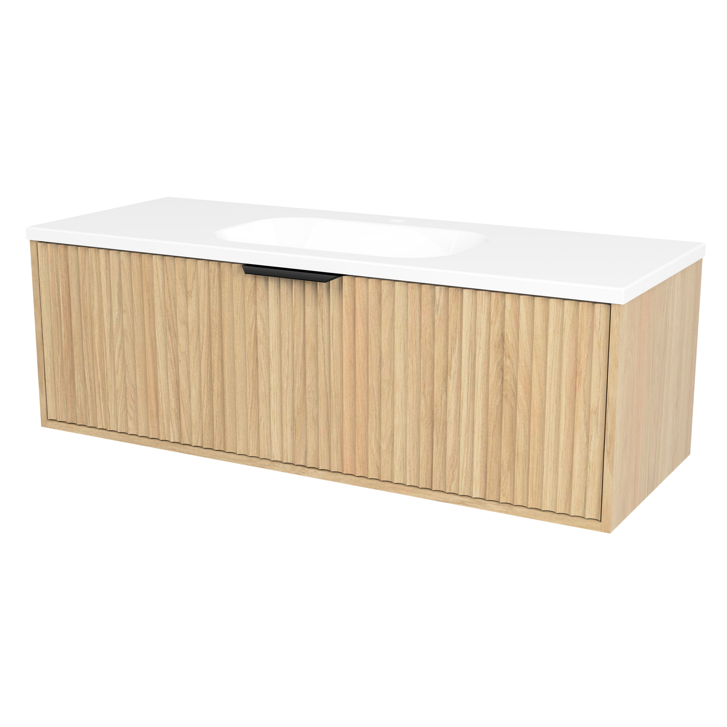 Byron Wall Mount Vanity 48 Inch Prime Oak