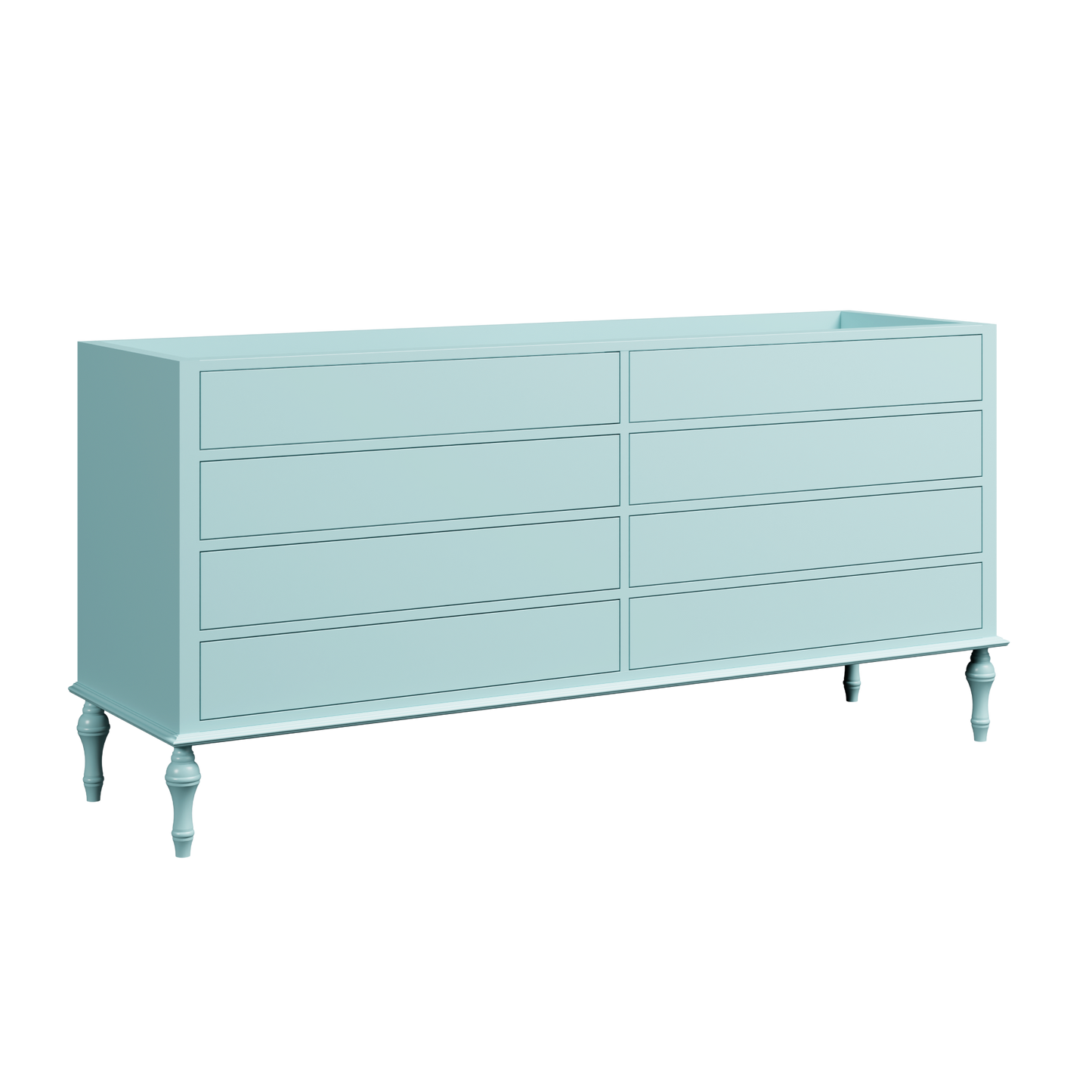 Chester Floor Standing Double Vanity 72 Inch