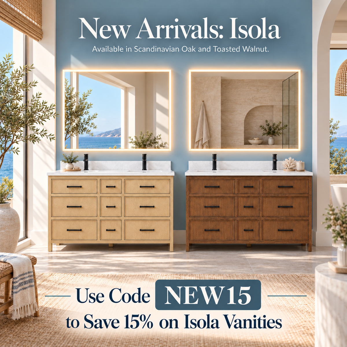 Shop the Isola Vanity Collection