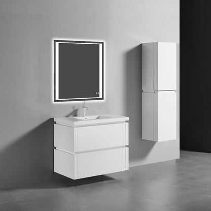 Cube 36" Wall hung Vanity Cabinet