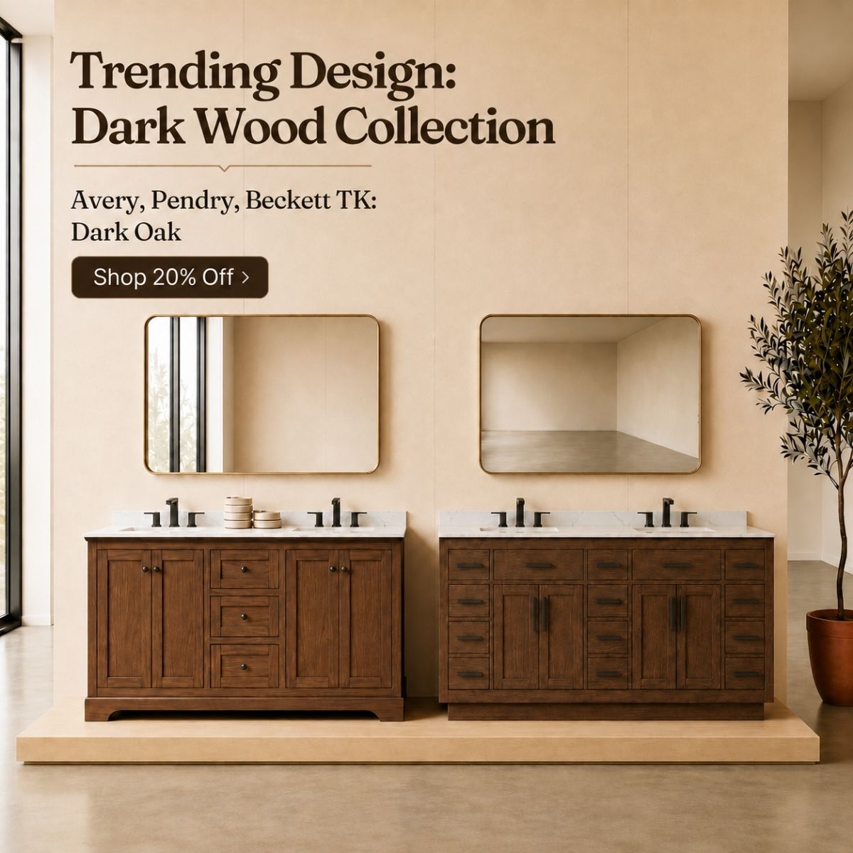 Shop New Dark Wood Collection