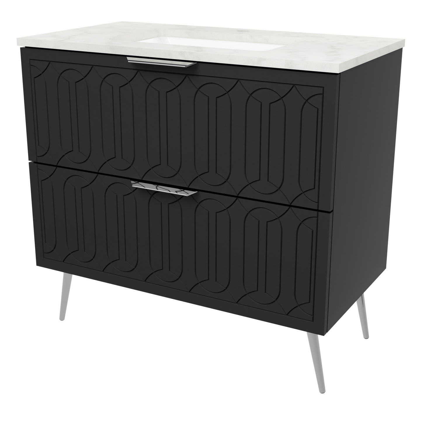 Elenora Floor Standing Single Vanity 36 Inch