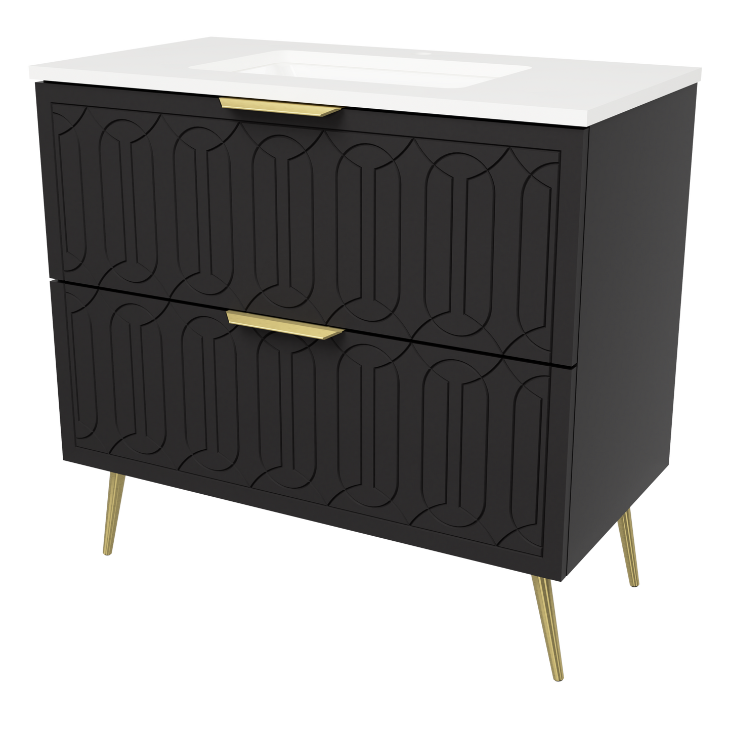 Elenora Floor Standing Single Vanity 36 Inch
