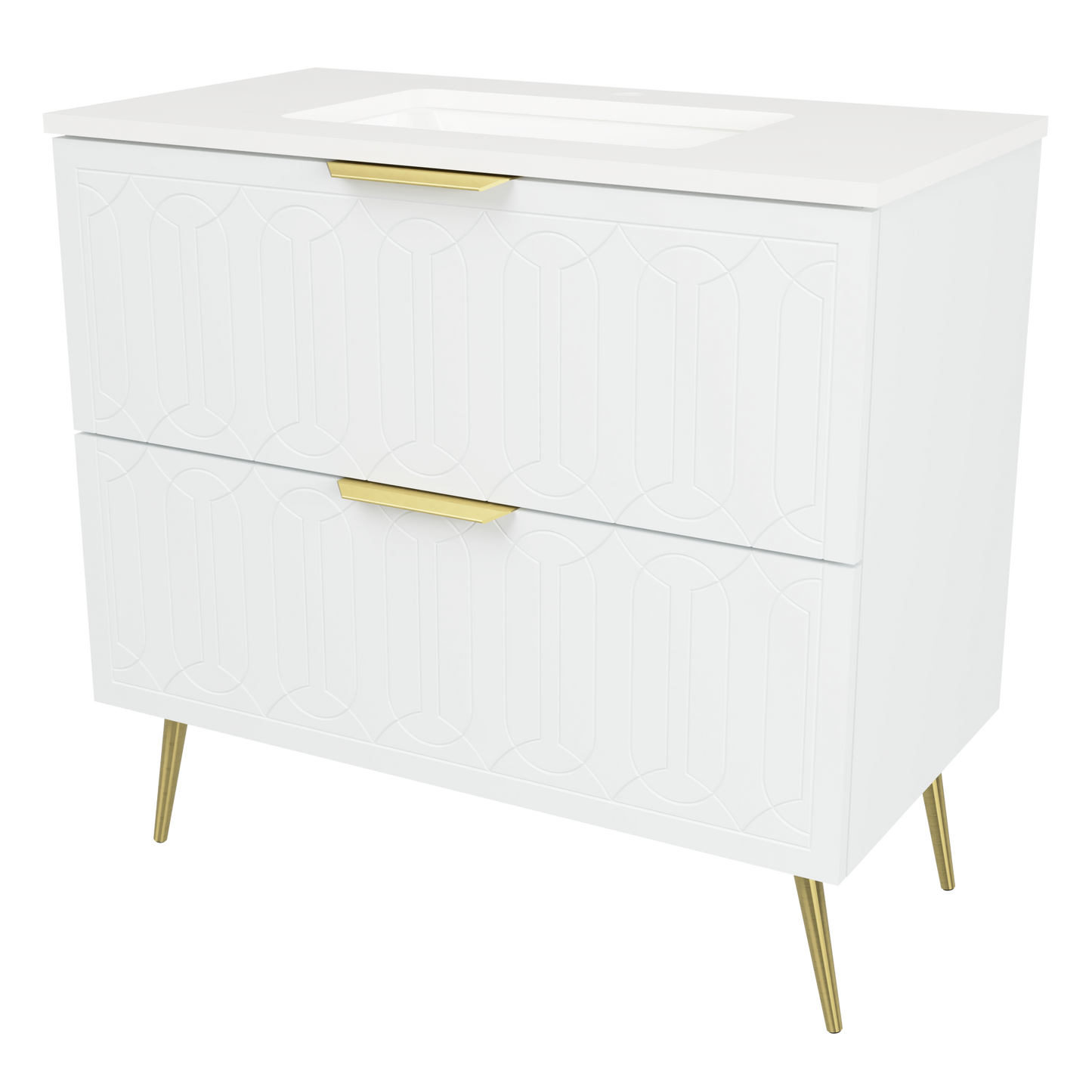Elenora Floor Standing Single Vanity 36 Inch