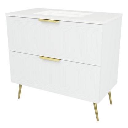 Elenora Floor Standing Single Vanity 36 Inch