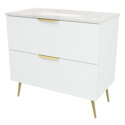 Elenora Floor Standing Single Vanity 36 Inch