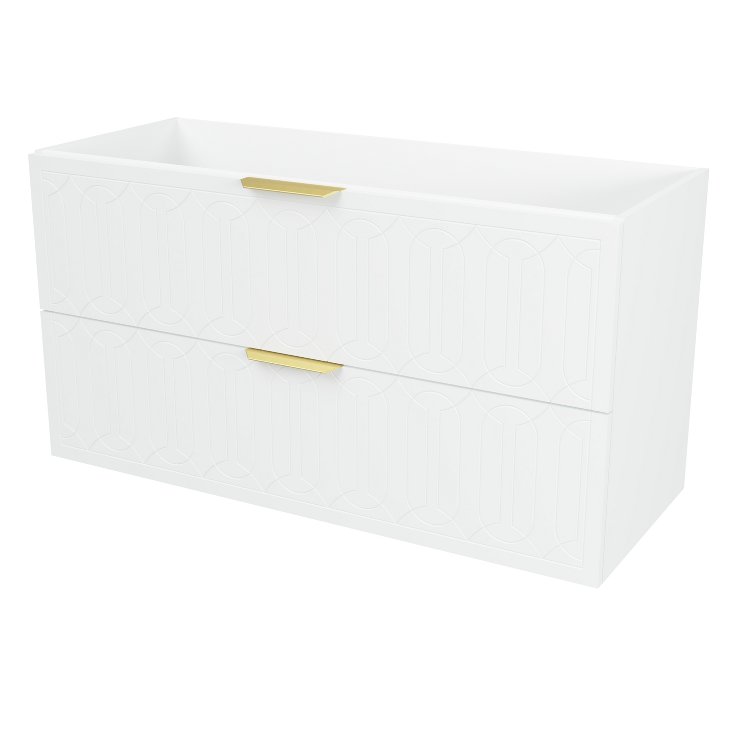 Elenora Wall Mount Vanity Cabinet 48 Inch