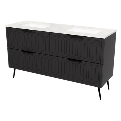 Elenora Floor Standing Single Vanity 60 Inch