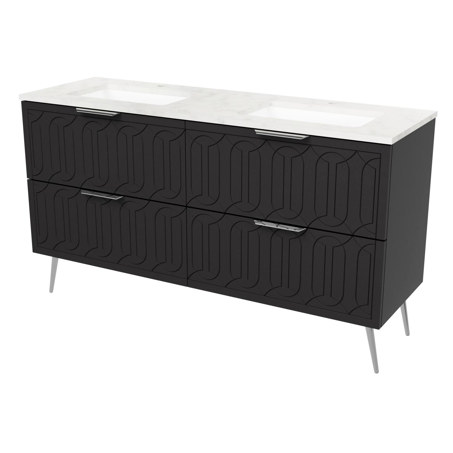 Elenora Floor Standing Single Vanity 60 Inch