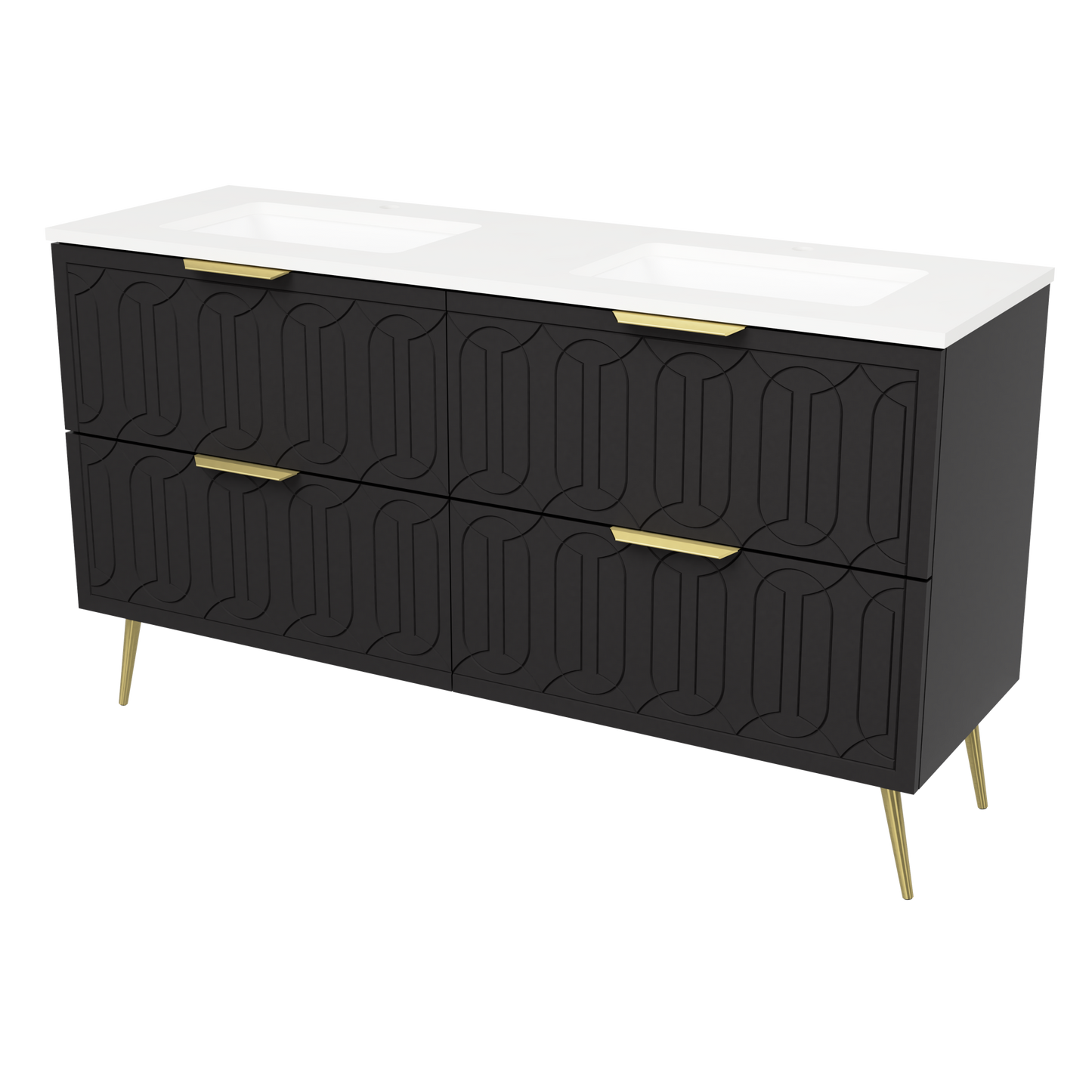 Elenora Floor Standing Single Vanity 60 Inch