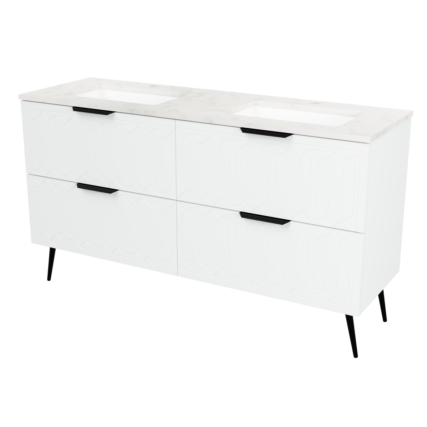 Elenora Floor Standing Single Vanity 60 Inch