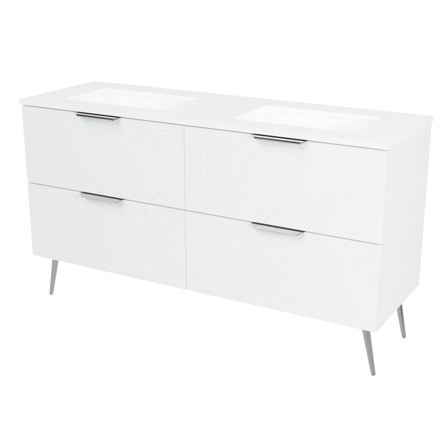 Elenora Floor Standing Single Vanity 60 Inch