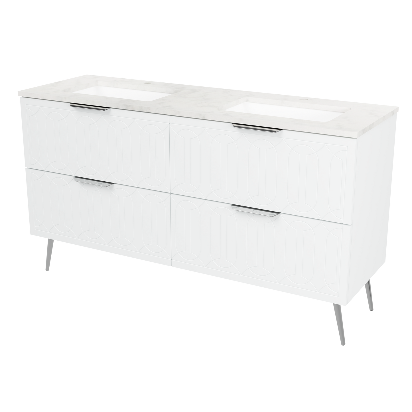 Elenora Floor Standing Single Vanity 60 Inch