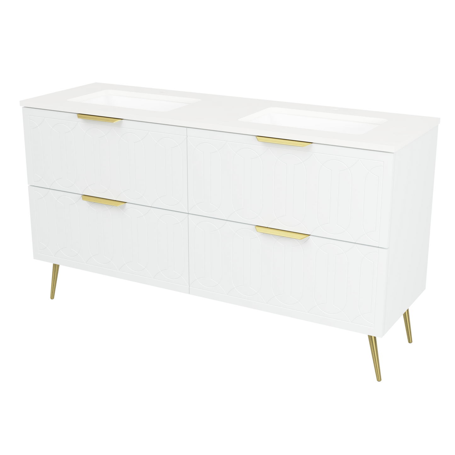 Elenora Floor Standing Single Vanity 60 Inch