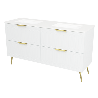 Elenora Floor Standing Single Vanity 60 Inch