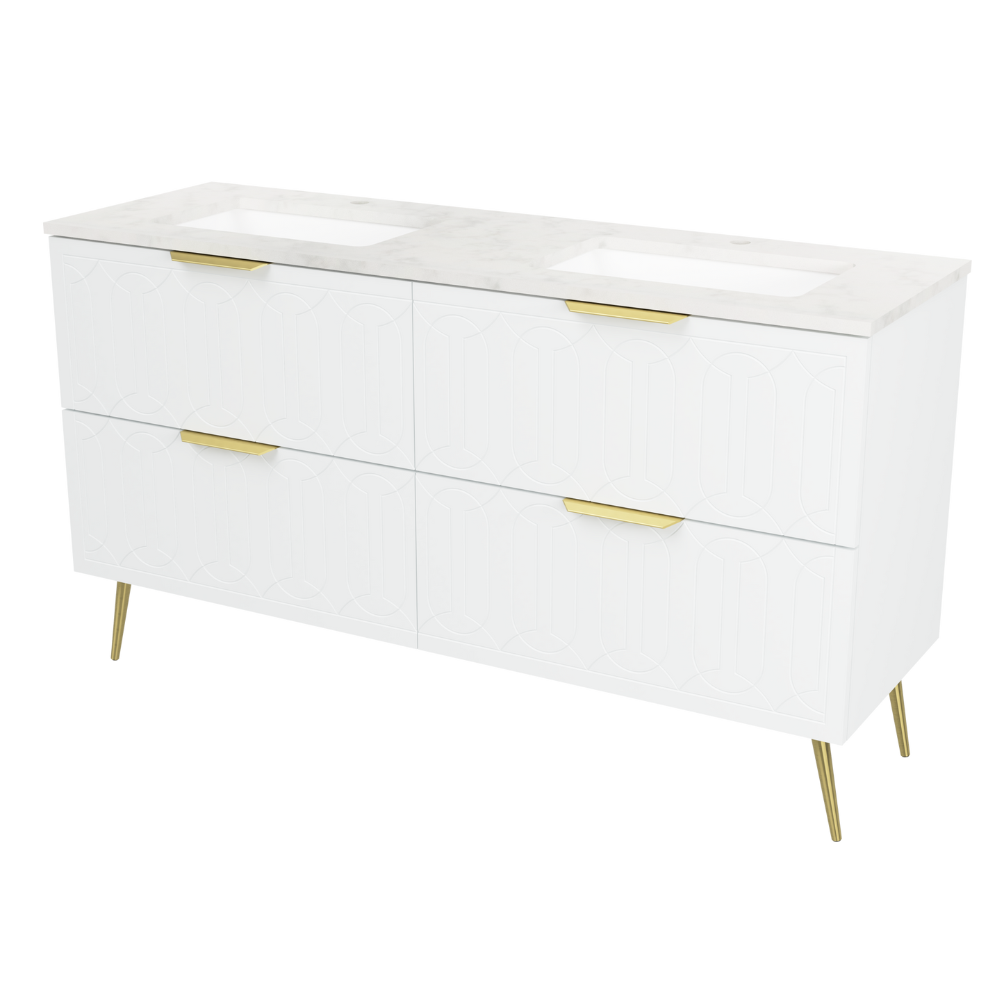Elenora Floor Standing Single Vanity 60 Inch
