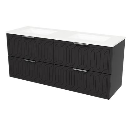 Elenora Wall Mount Single Vanity 60 Inch