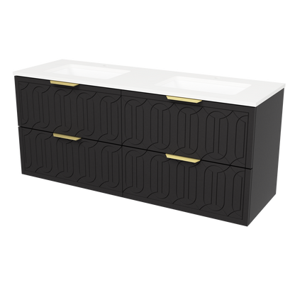 Elenora Wall Mount Single Vanity 60 Inch
