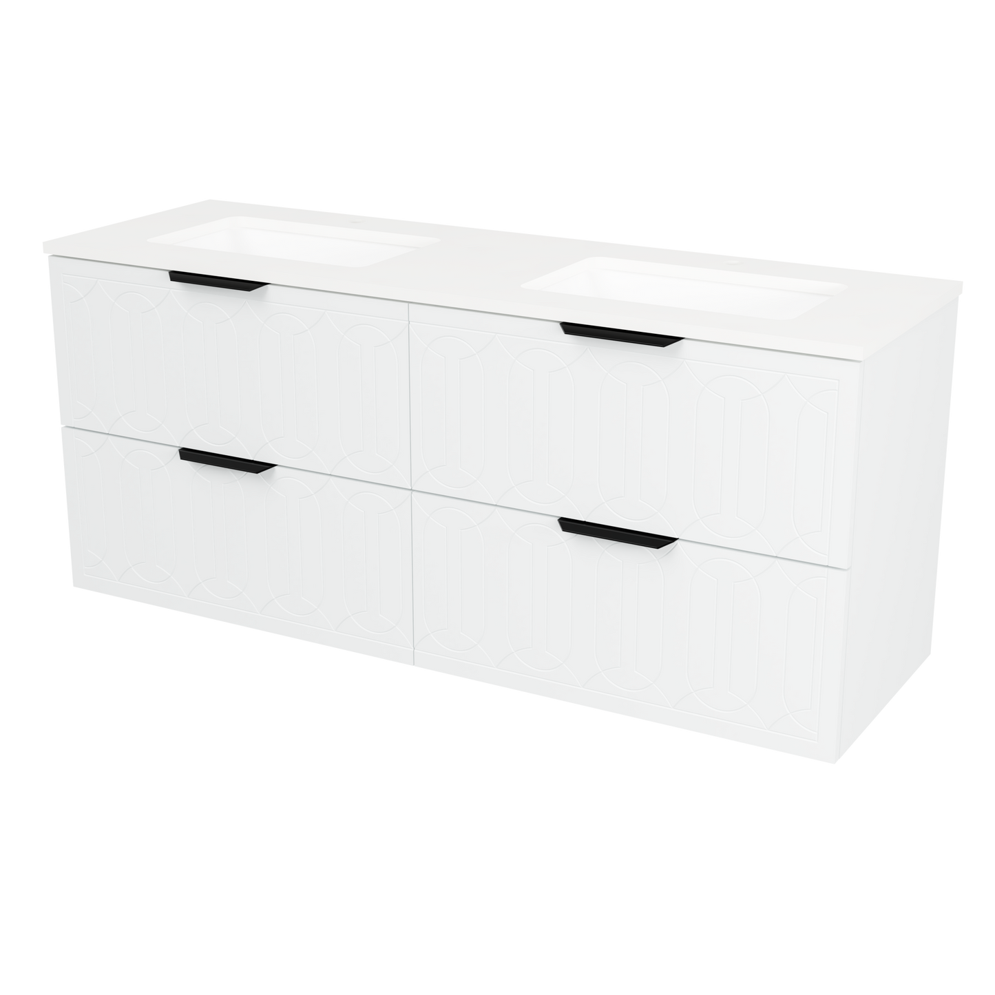 Elenora Wall Mount Single Vanity 60 Inch