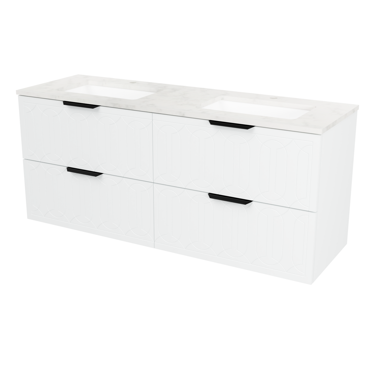Elenora Wall Mount Single Vanity 60 Inch