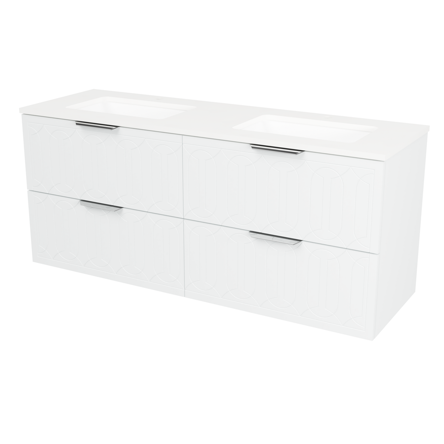 Elenora Wall Mount Single Vanity 60 Inch