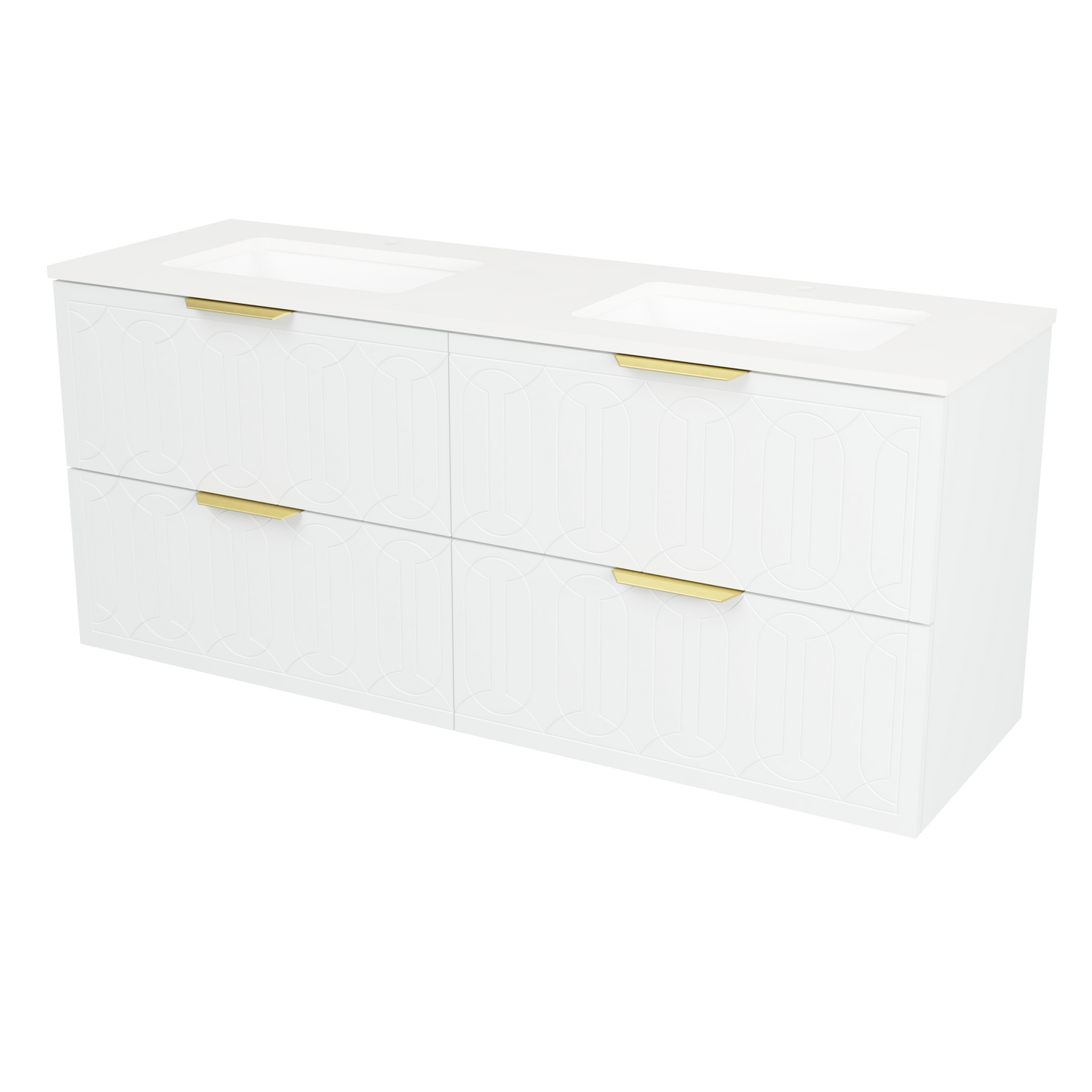Elenora Wall Mount Single Vanity 60 Inch