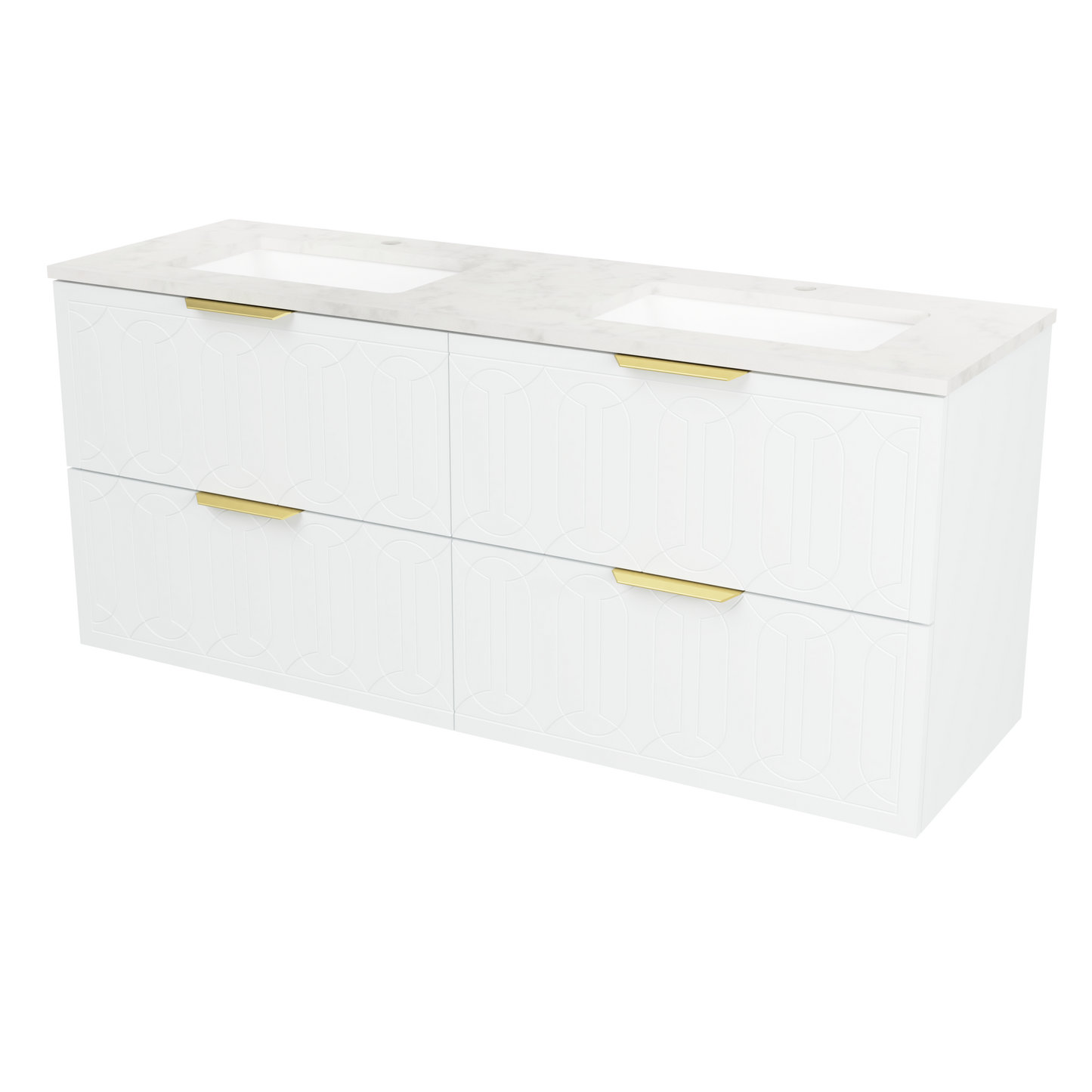 Elenora Wall Mount Single Vanity 60 Inch