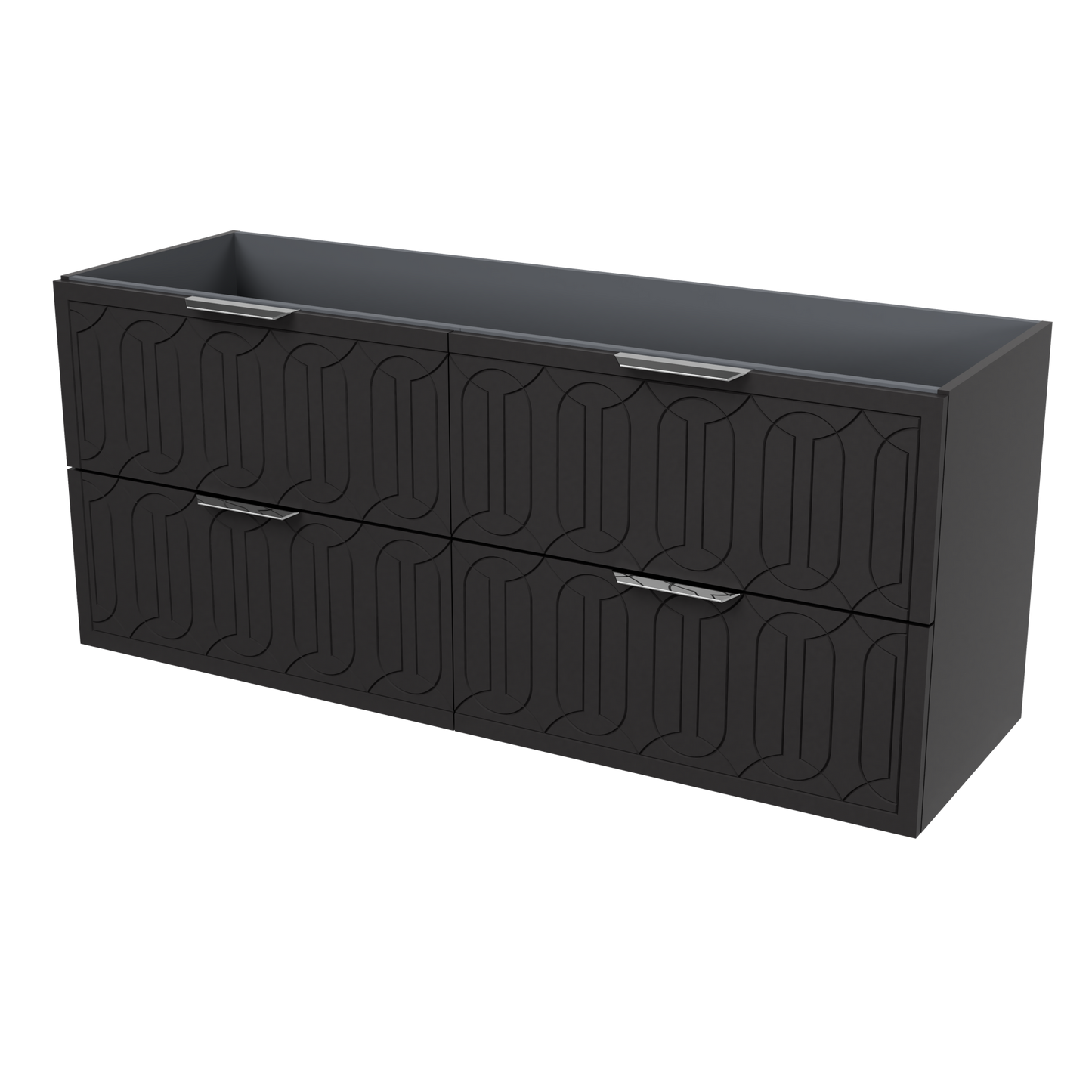 Elenora Wall Mount Vanity Cabinet 60 Inch