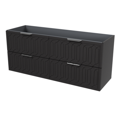 Elenora Wall Mount Vanity Cabinet 60 Inch