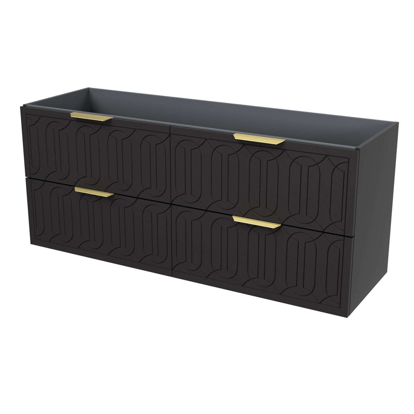 Elenora Wall Mount Vanity Cabinet 60 Inch