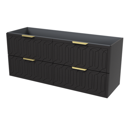 Elenora Wall Mount Vanity Cabinet 60 Inch