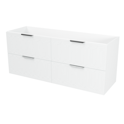 Elenora Wall Mount Vanity Cabinet 60 Inch