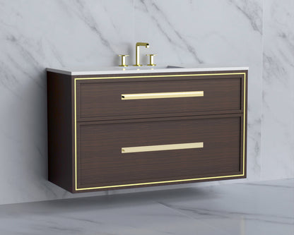Edge 48C" Wall hung Vanity Cabinet