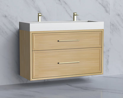 Edge 48D" Wall hung Vanity Cabinet