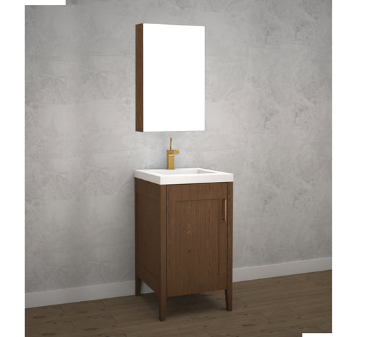 Madeli Encore 20" Free Standing Vanity Brandy