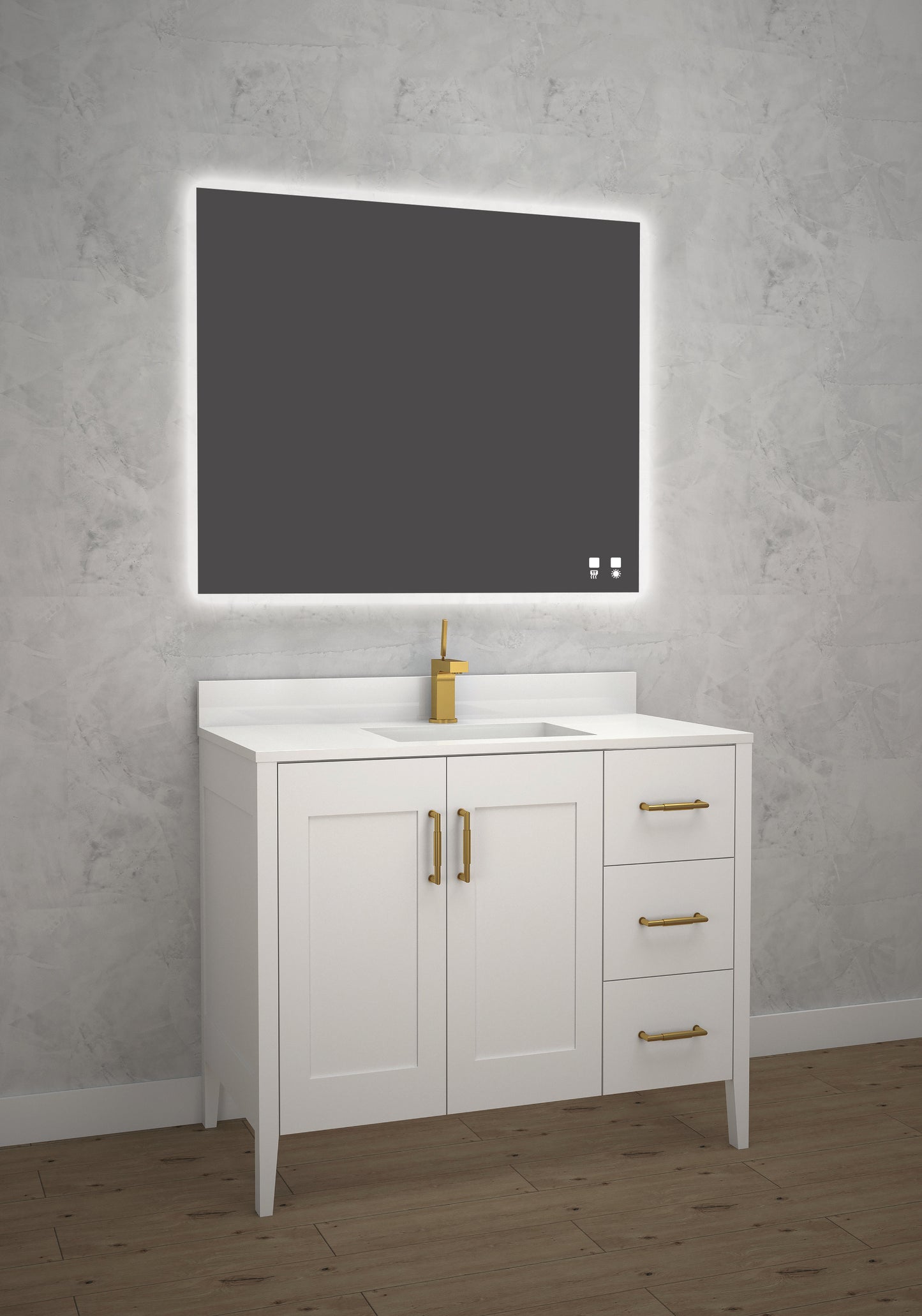 Encore 42" Free Standing Vanity Cabinet
