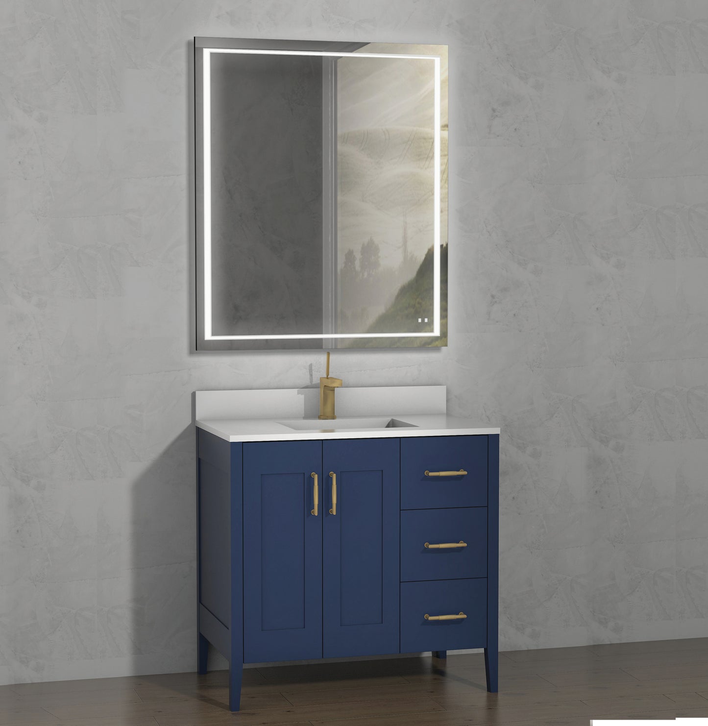 Encore 36" Free Standing Vanity Cabinet