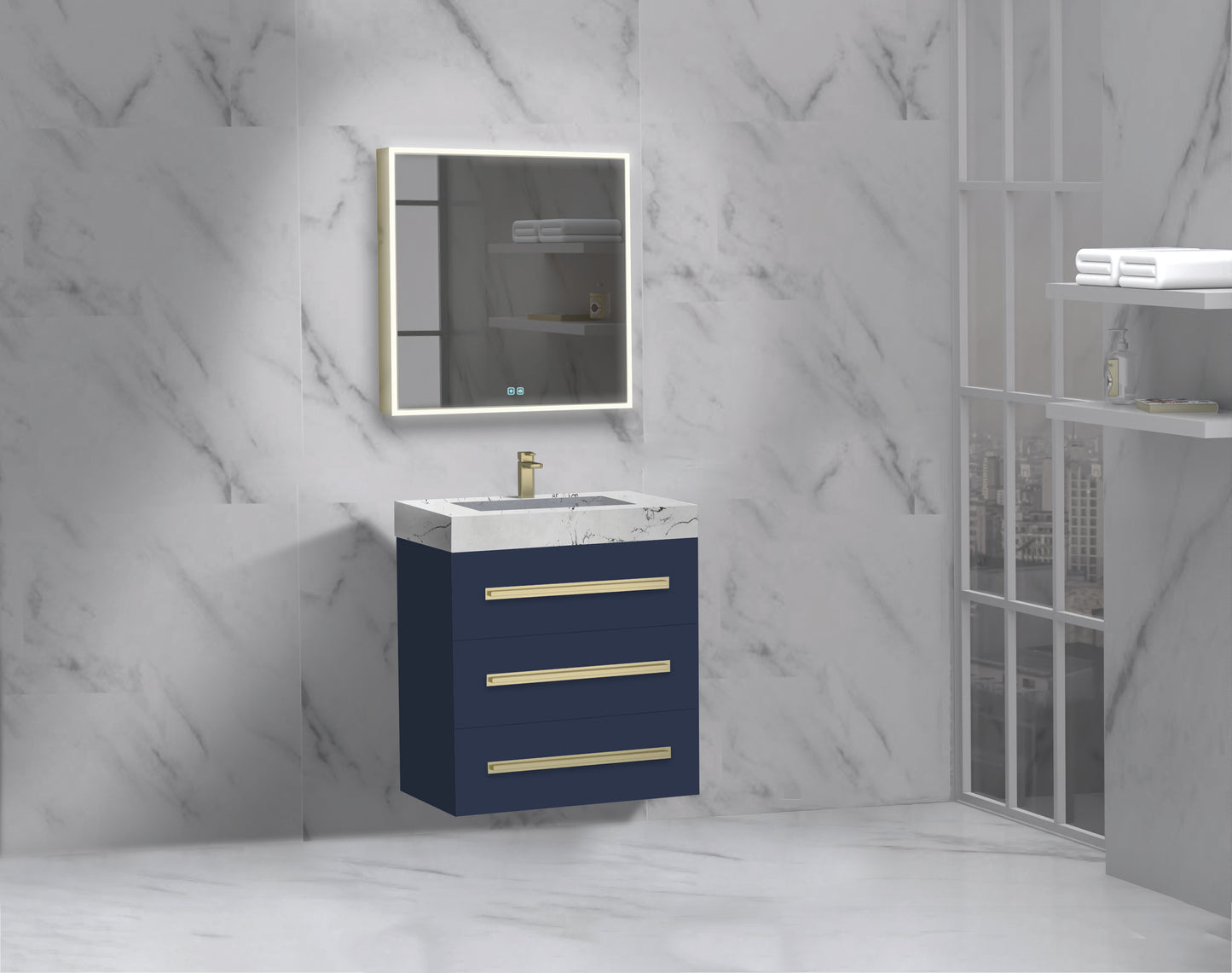 Epic 24" Wall hung Vanity Cabinet