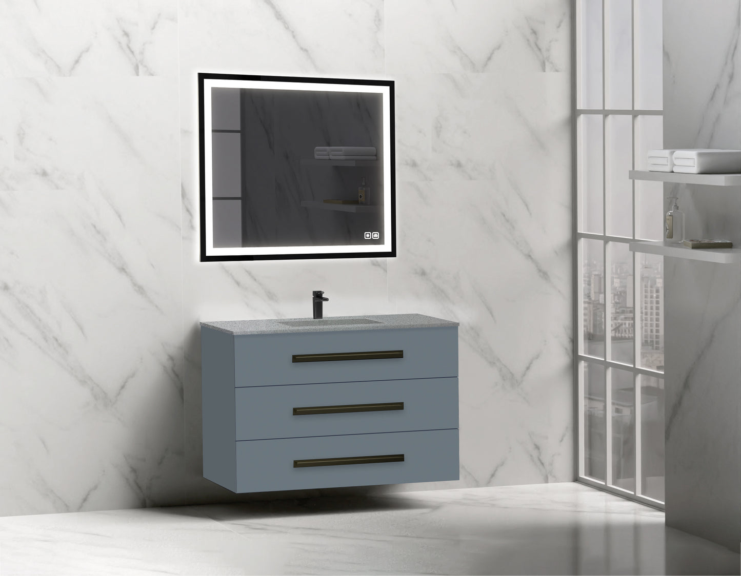 Epic 42" Wall hung Vanity Cabinet