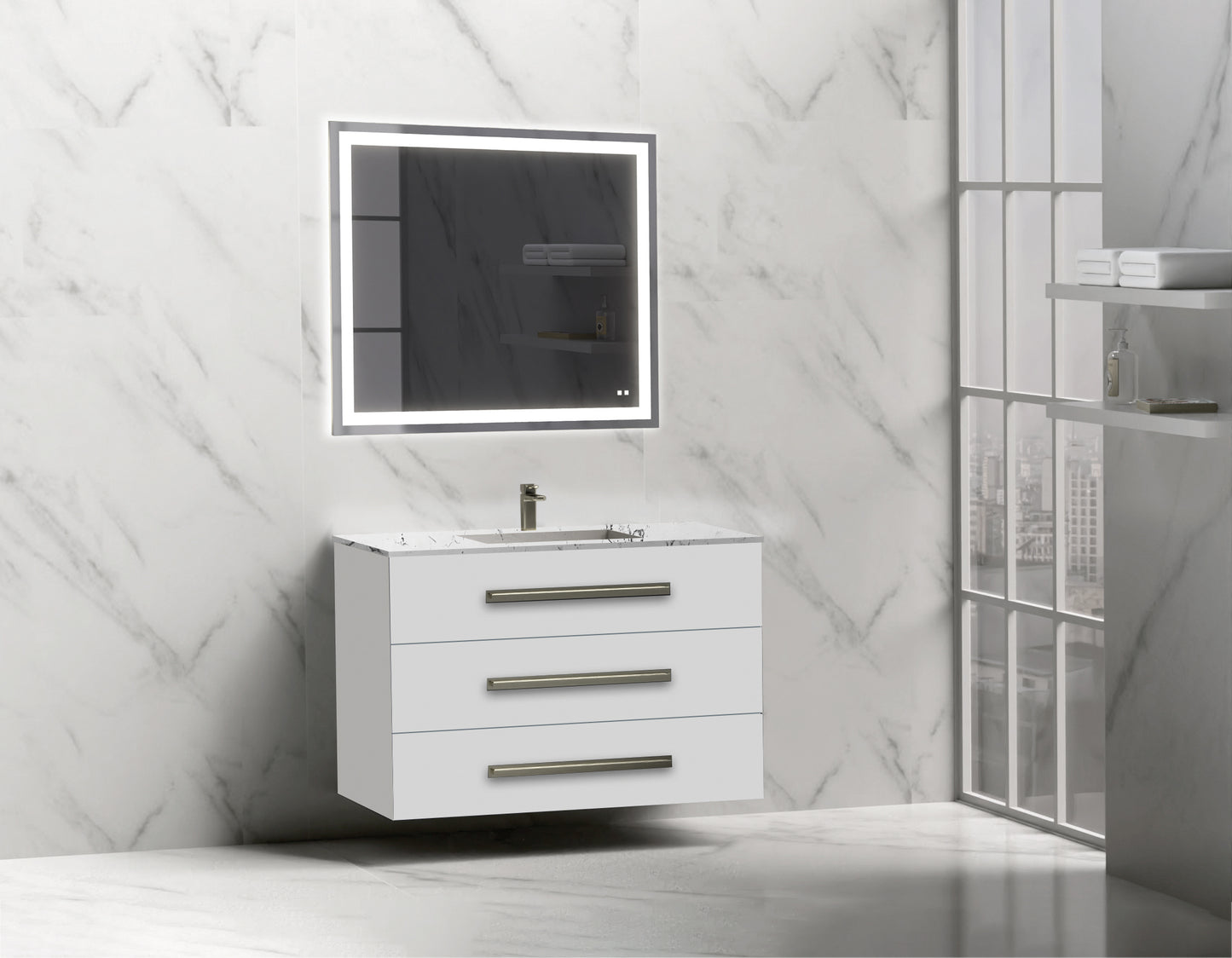 Epic 42" Wall hung Vanity Cabinet