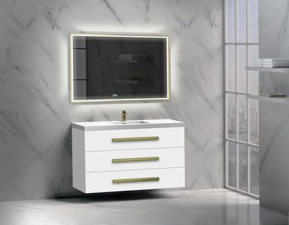 Epic 48C" Wall hung Vanity Cabinet