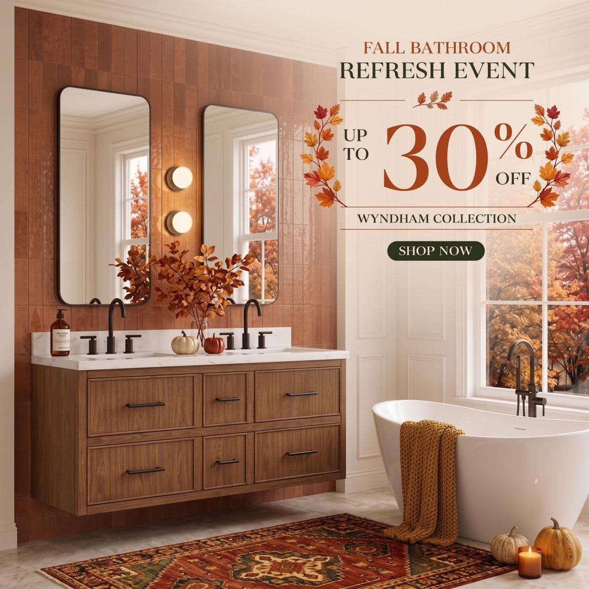 Fall Bathroom Sale 