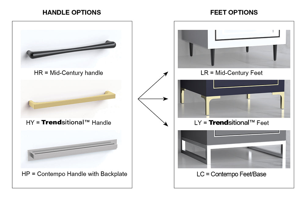 Madeli Peak 24" Free standing Vanity Cabinet
